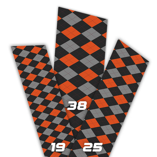 PrintThane® Tartan Diamond Orange Black